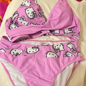Pink Hello Kitty Bikini Set